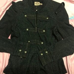 HP ✨ LIKE NEW Juicy Couture Structured Military Style Jacket- vintage